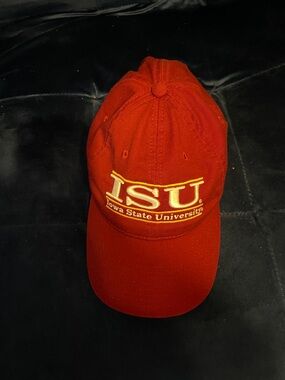 The Game Red ISU Iowa State University Embroidered Baseball Cap